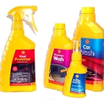 Shell car care bottle range