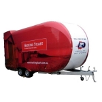 Zippy shell storage trailer